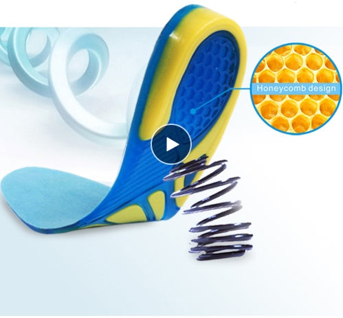 Silicone Gel Insoles – Foot Care for Plantar Fasciitis & Heel Spur Relief