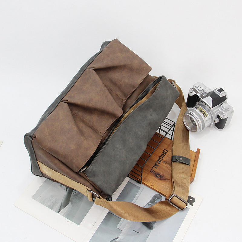 Men's Shoulder Messenger Bag – Outdoor Gym & Travel Bag