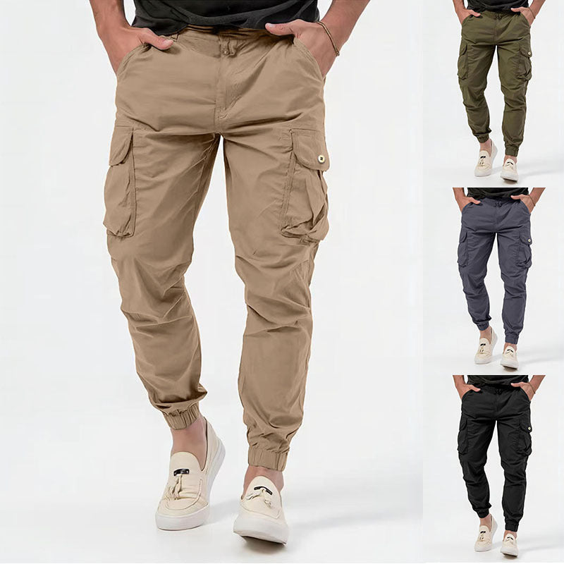 Men's Cargo Trousers – Three-Dimensional Pockets