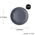 Retro-Style Ceramic Round Dinner Plate – European Flat Plate