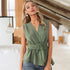 Spring & Summer Sleeveless Lace Elegant Shirt