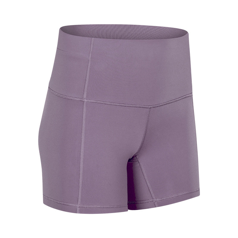 Women's High-Waist Hip-Lifting Sports Shorts – Moisture-Wicking & Breathable