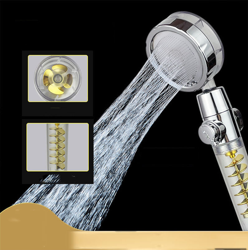 Twin-Turbo Pressurized Shower Head – Supercharged Propeller Design