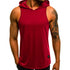 Solid Color Hooded Vest