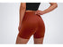 Women's High-Waist Hip-Lifting Sports Shorts – Moisture-Wicking & Breathable