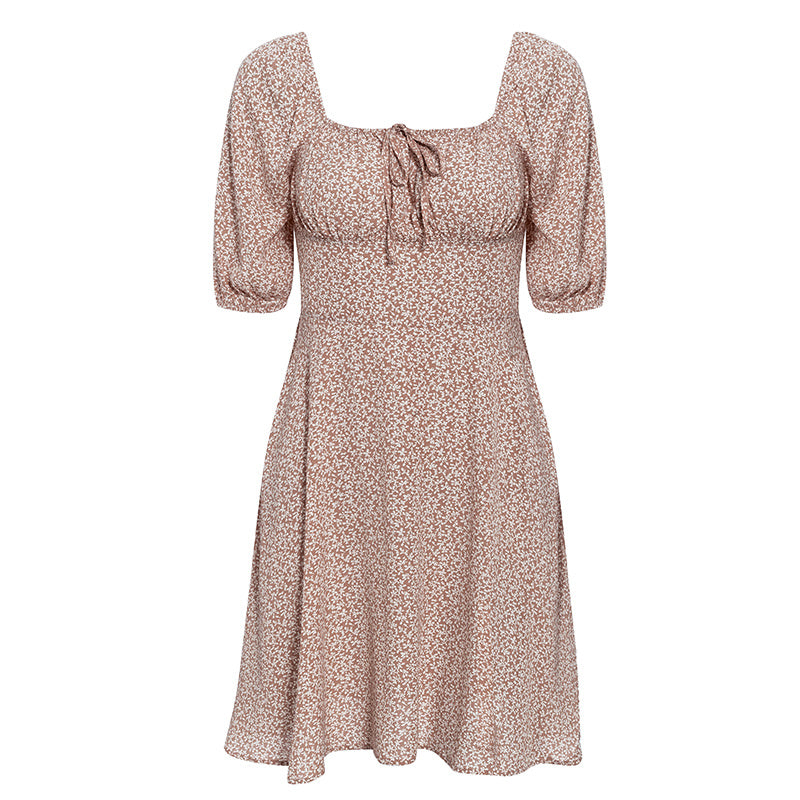 Puff Sleeve Spring & Summer Lace Dress