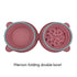 Portable Silicone Double Dog Food Bowls – Foldable, Non-Slip, Travel-Friendly