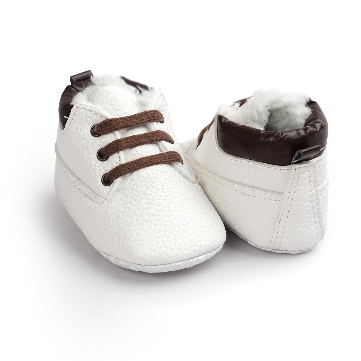 Winter Baby Boys Suede Leather Sneakers – Warm & Cozy Toddler Boots