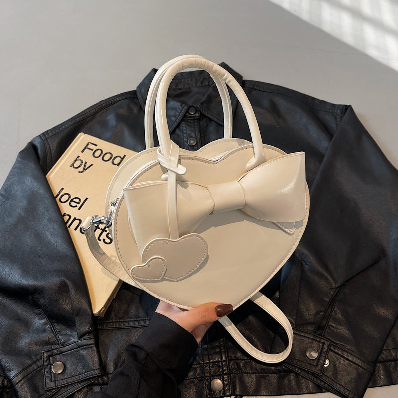 Bow Heart Bag – Fashion Portable Shoulder Messenger Bag