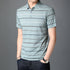 Men's Spring & Summer Striped Short-Sleeve Shirt