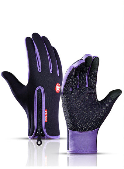 Polar Fleece Riding Gloves – Warm, Stylish, Touch Screen & Anti-Slip