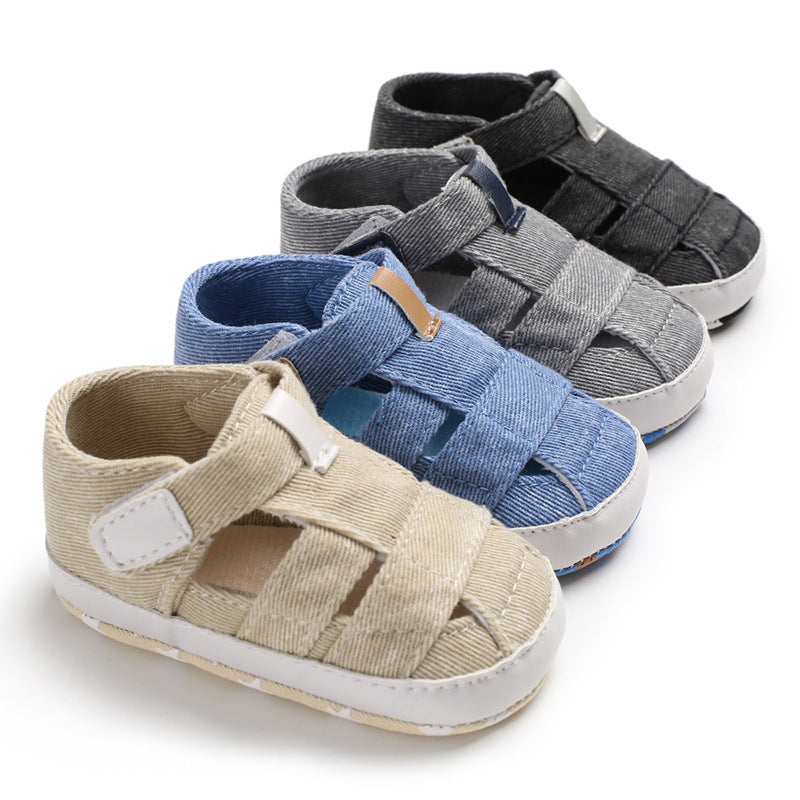 Kids Newborn Baby Boys Fashion Summer Crib Shoes – First Walker Anti-Slip Sandals