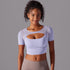 Fitness Double-Layer Yoga Top for Women – Breathable & Stylish Activewear