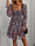 Spring & Summer Women's Bohemian Print Dress – Elegant & Stylish
