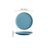 Nordic-Style Porcelain Tableware – Minimalist Solid Color Plates
