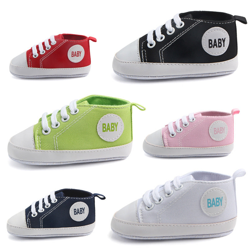 Canvas Classic Sports Sneakers – Baby First Walkers Shoes
