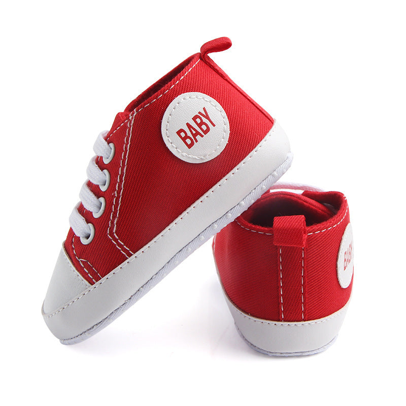 Canvas Classic Sports Sneakers – Baby First Walkers Shoes