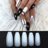 500 Transparent & Natural Fake Nails – Acrylic False Nail Tips