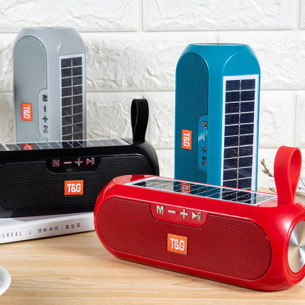 Solar Charging Bluetooth Speaker – Outdoor & Portable