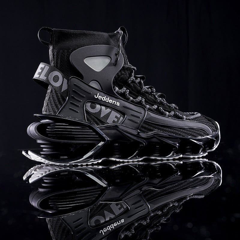 Men's Thick-Soled Height-Increasing Trendy Basketball Sneakers