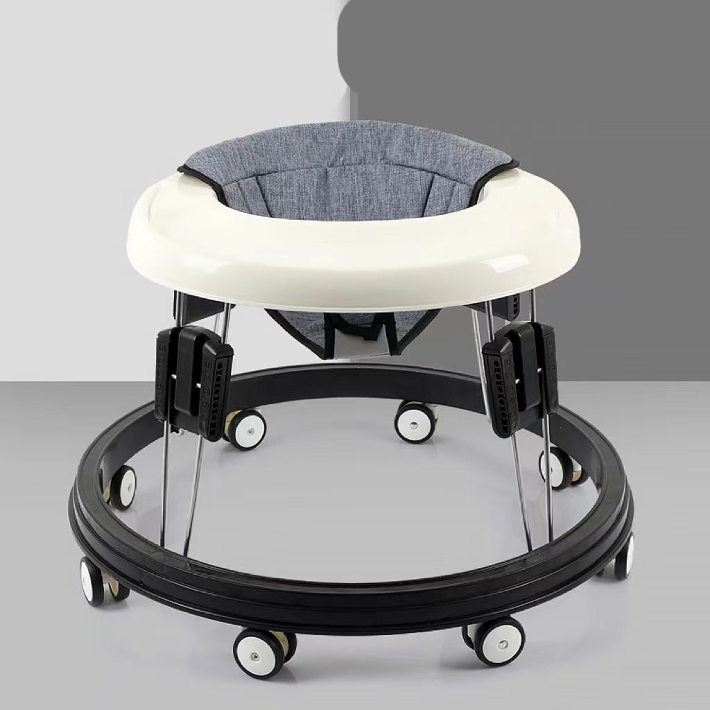 Children's Multifunctional Anti-Rollover Baby Walker with Music