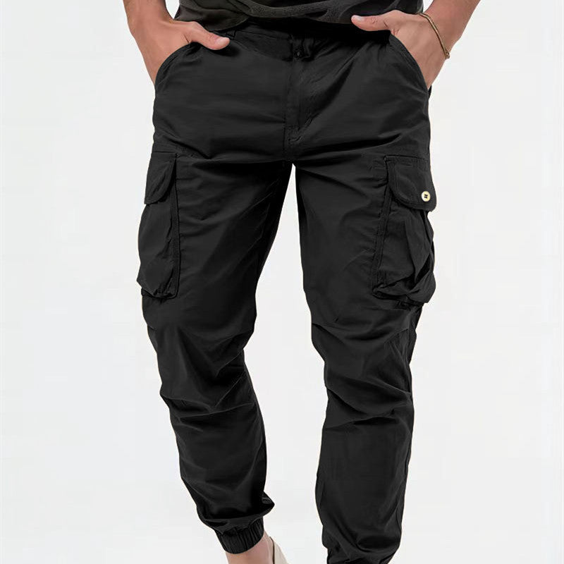 Men's Cargo Trousers – Three-Dimensional Pockets