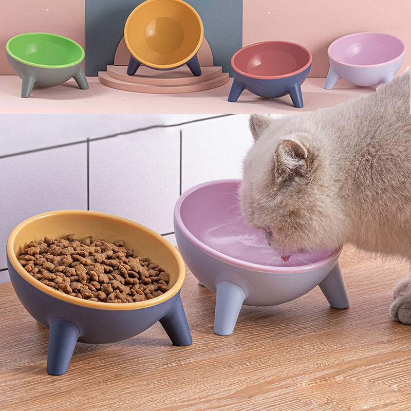 Cat &amp; Dog Bowl with Stand – Ergonomic, Non-Slip, and Durable Feeder