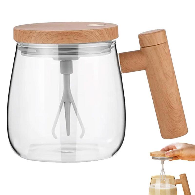 400ML Self-Stirring Electric Coffee Mug – Fast Automatic Mixing Cup