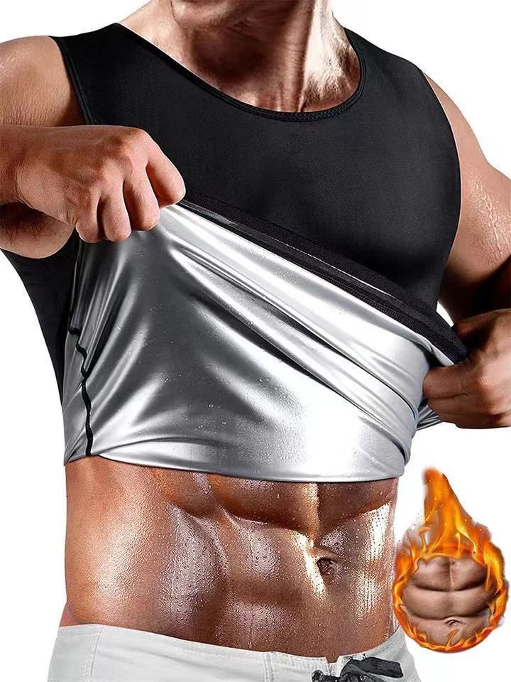 Men's Fitness Corset Shapewear – Heat Trapping Sweat Body Shaper Vest