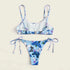 Summer Floral Print Bikini – Push-Up Beach Swimsuit