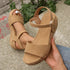 Spring & Summer Women's Buckle Rubber Sole Sandals