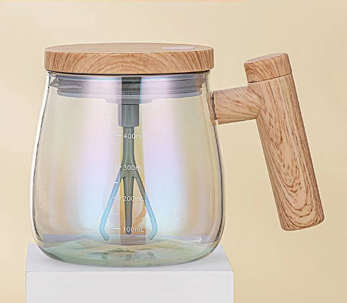 400ML Self-Stirring Electric Coffee Mug – Fast Automatic Mixing Cup