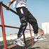 Loose Casual Cargo Pants with Velcro Straps