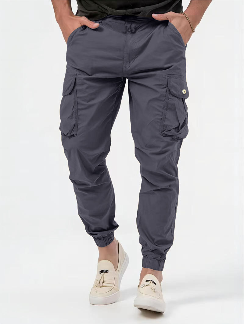 Men's Cargo Trousers – Three-Dimensional Pockets