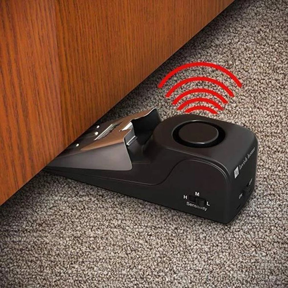 Door Stop Alarm – Portable Security Alarm for Home, Dormitory, and Travel