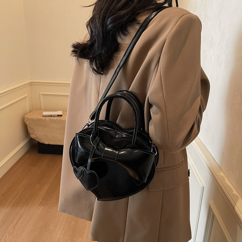 Bow Heart Bag – Fashion Portable Shoulder Messenger Bag