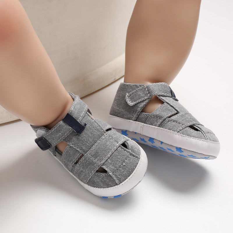 Kids Newborn Baby Boys Fashion Summer Crib Shoes – First Walker Anti-Slip Sandals