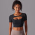 Fitness Double-Layer Yoga Top for Women – Breathable & Stylish Activewear