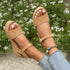 Spring & Summer Women's Buckle Rubber Sole Sandals