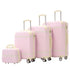 Hard Shell Luggage Sets – 4 Pieces (20" + 24" + 28" + Cosmetic Case) Spinner Suitcase with TSA Lock