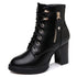 British Style Autumn And Winter Single Boots High Heels for Women