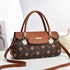 Vintage Exquisite Letter-Printed Women's Handbag