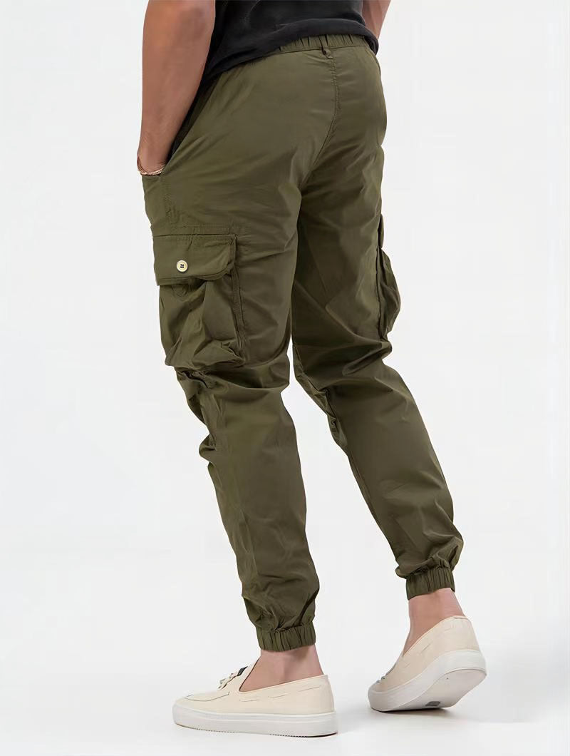 Men's Cargo Trousers – Three-Dimensional Pockets