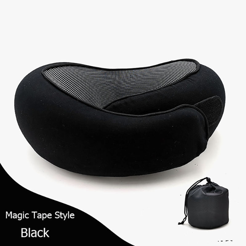Travel Neck Pillow – U-Shaped Memory Foam Neck Cushion