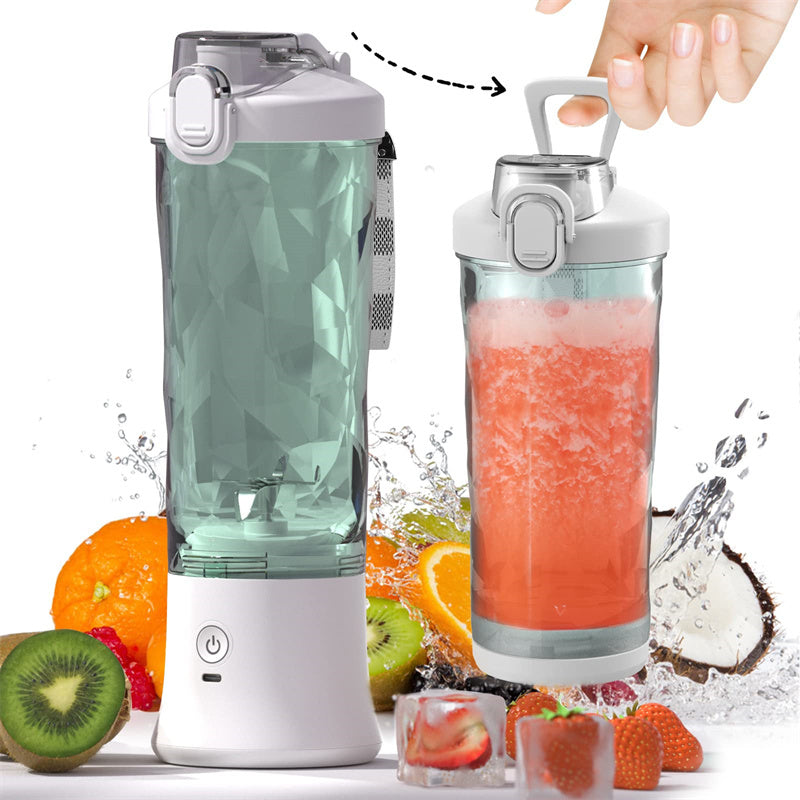 Portable Blender Juicer – 6-Blade Personal Blender for Shakes & Smoothies