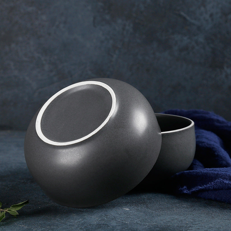 Simple Ceramic Tableware – Striped Underglaze Plates &amp; Bowls