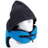 Airplane Travel Pillow – Ergonomic Memory Foam Neck Support with Hood and Travel Bag