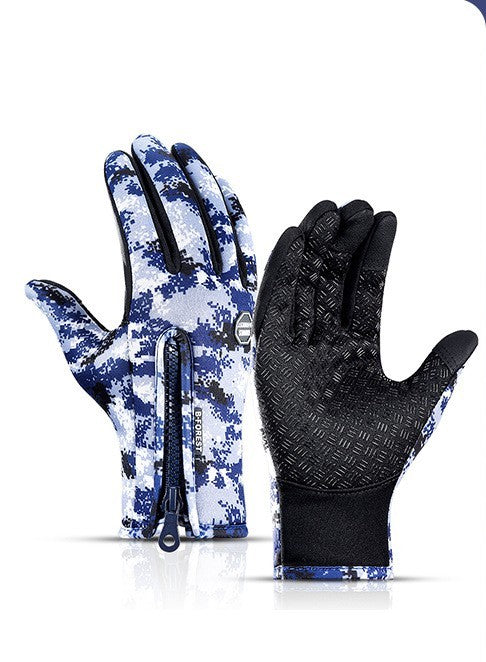 Polar Fleece Riding Gloves – Warm, Stylish, Touch Screen & Anti-Slip