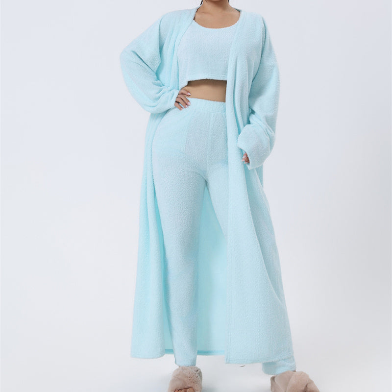 Cozy 3-Piece Lounge Set – Soft & Stylish Winter Loungewear