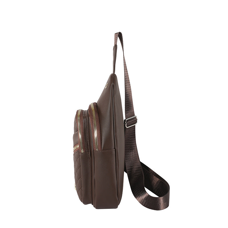 Storage & Travel Sling Bag – Water-Resistant Crossbody Chest Bag
